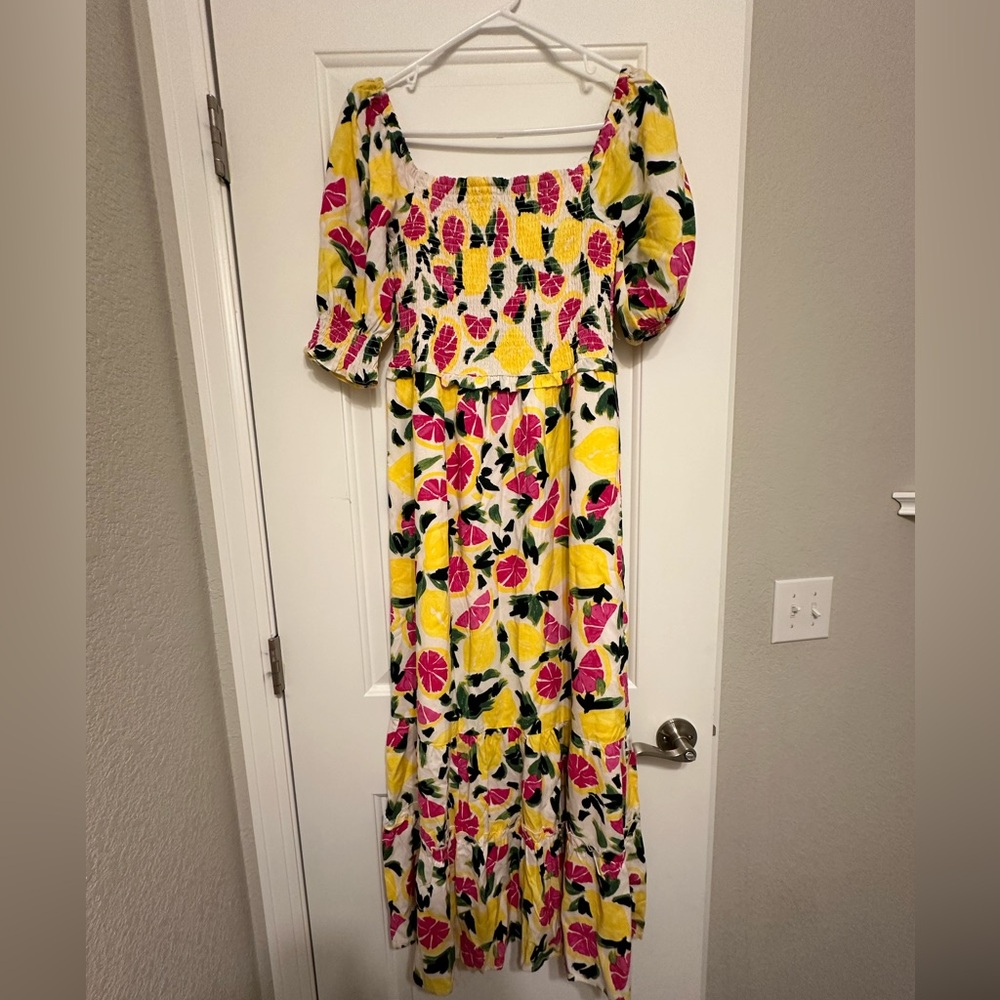 Steve Madden Maxi Citrus Dress
